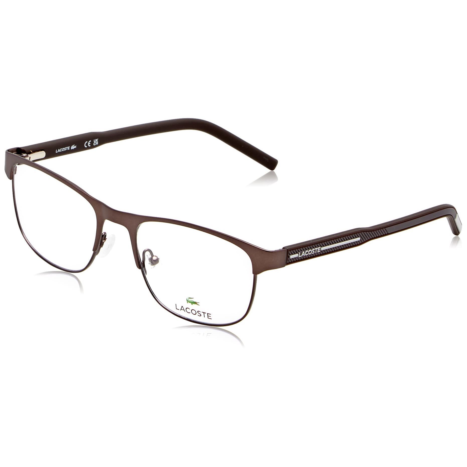 New Lacoste L2270 210 Brown Eyeglasses 54/19/145 With Lacoste Case